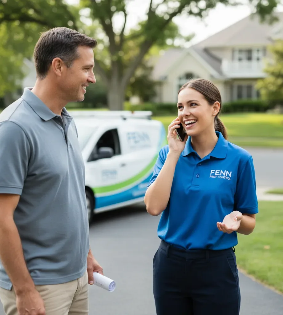 Fenn Pest Control customer support in Barboursville